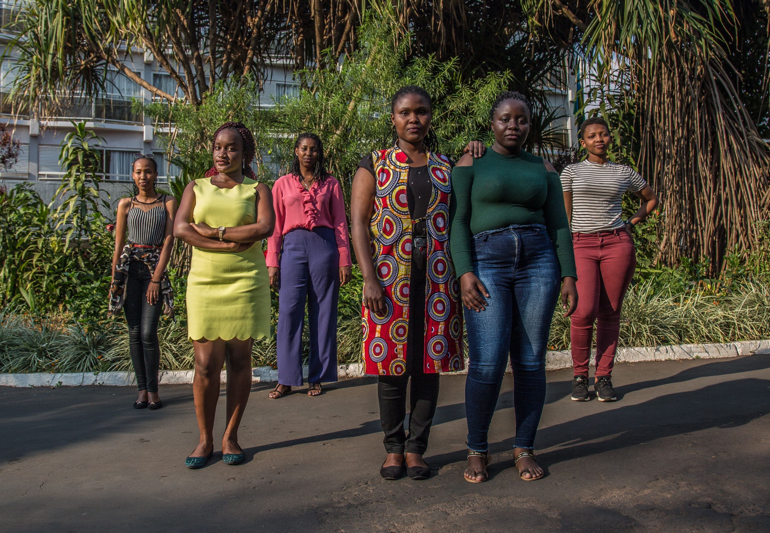 Medical Students for Choice (MSFC) leaders from Uganda, Burundi, Rwanda, and Tanzania pose for a portrait after the second regional MSFC conference. Medical students and practitioners from ten African countries gathered at the convening, where they learned best practices around contraceptive use and safe abortion.