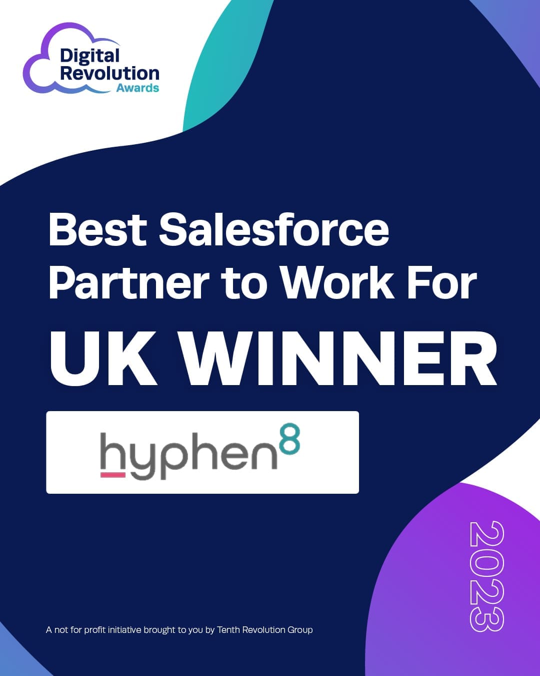 Digital Revolution Awards - Best Salesforce Partner to Work For - UK Winner