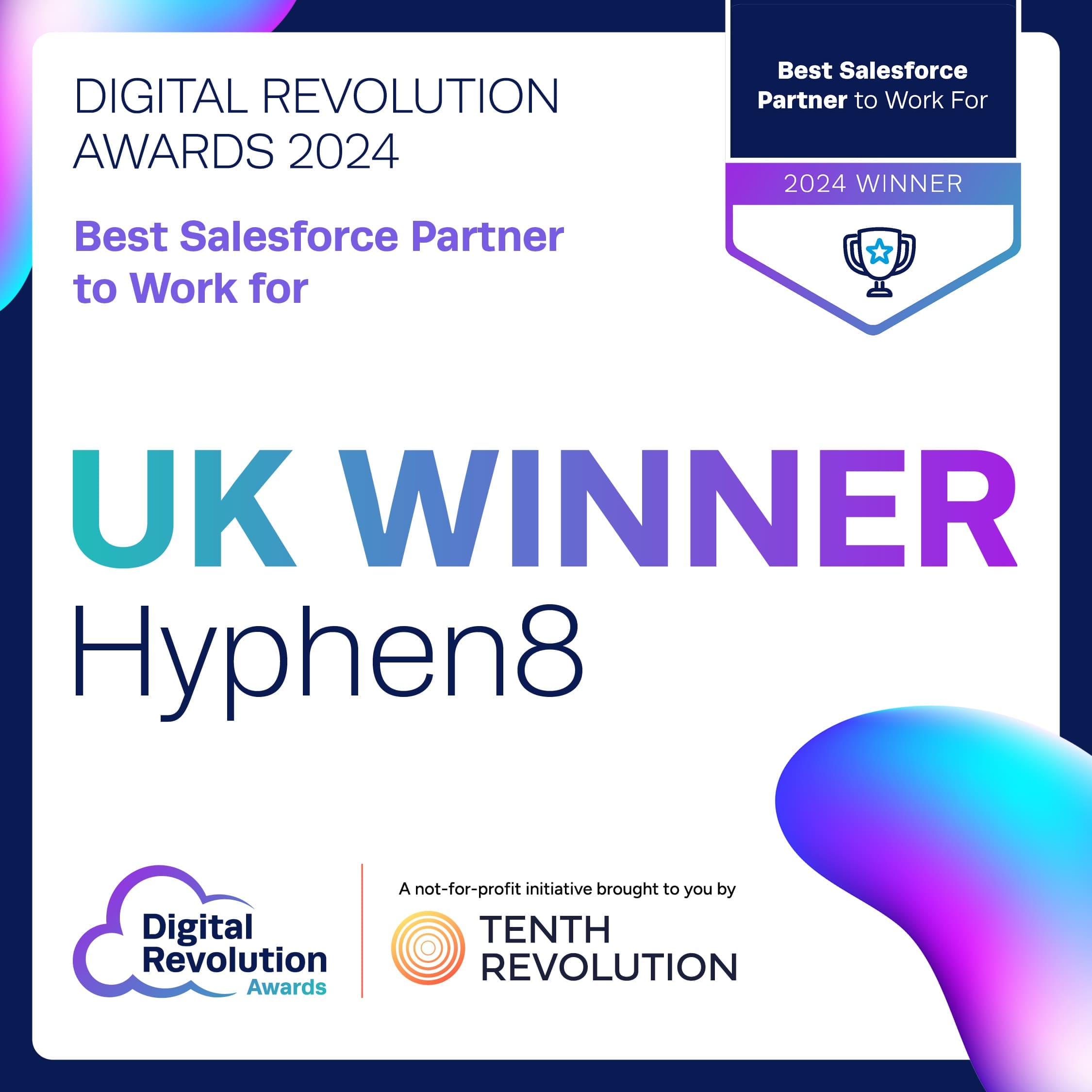 Digital Revolution Awards - Winner 2024 - Best Salesforce Partner To Work For