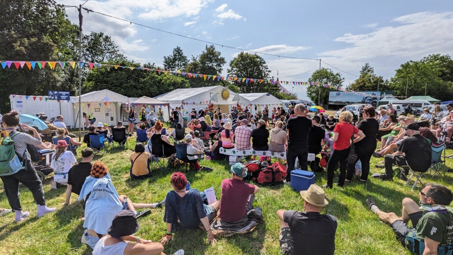 Glastonbury Access Team briefing