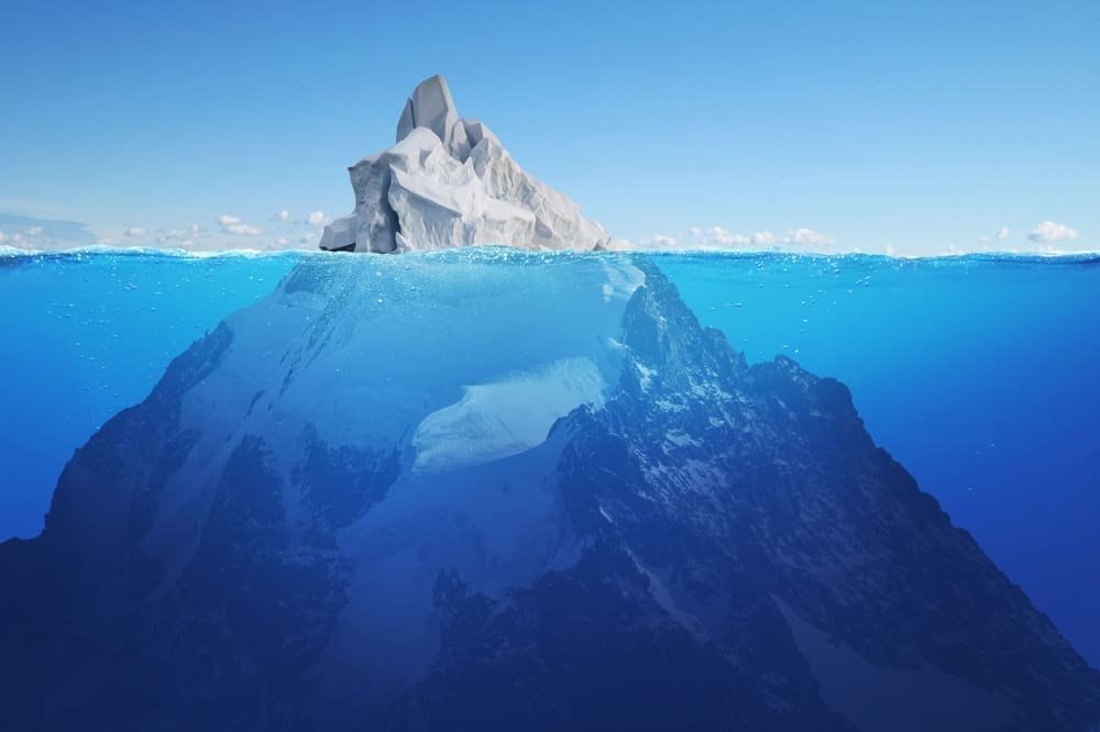 With Salesforce you may only use a tip of the Iceberg