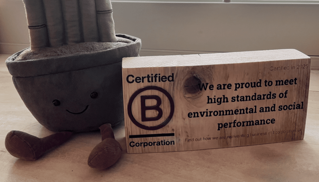 Hyphen8 B Corp Plaque