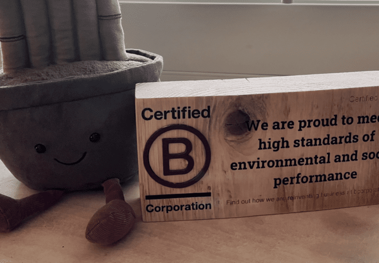 Hyphen8 B Corp Plaque