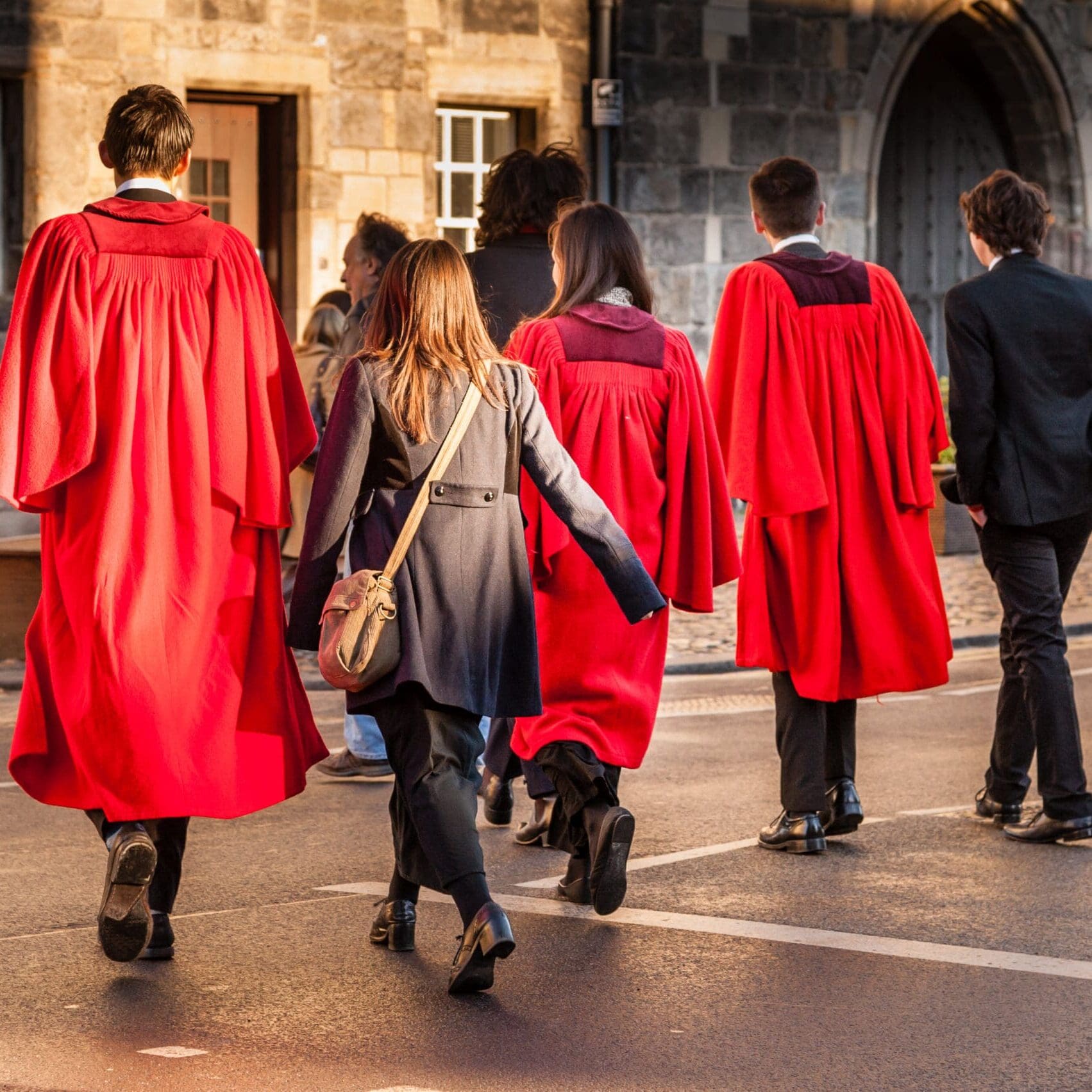 St,Andrews,,Scotland,-,November,30,,2012:,Students,Heading,To